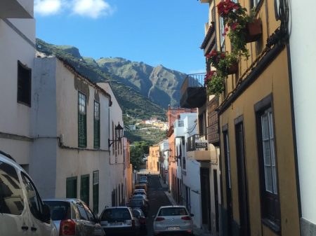 Garachico and mountains, Tenerife
