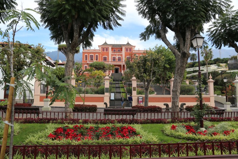 Park in La Orotava Park in La Orotava