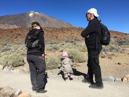On the Roques de Garcia hike, Mount Teide