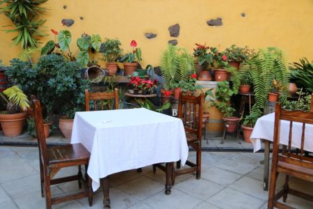 Restaurant interior, La Orotava