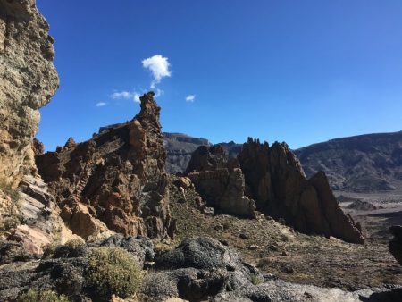 Roques de Garcia trail scenery