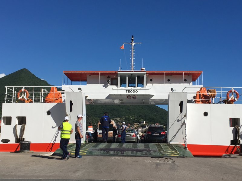 Bay of Kotor car ferry Bay of Kotor car ferry