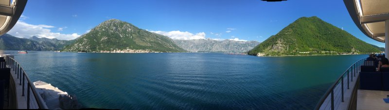 The Bay of Kotor from Verige 65 The Bay of Kotor from Verige 65