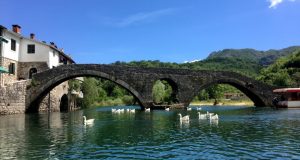 Rijeka Crnojevica old bridge, Lake Skadar National Park