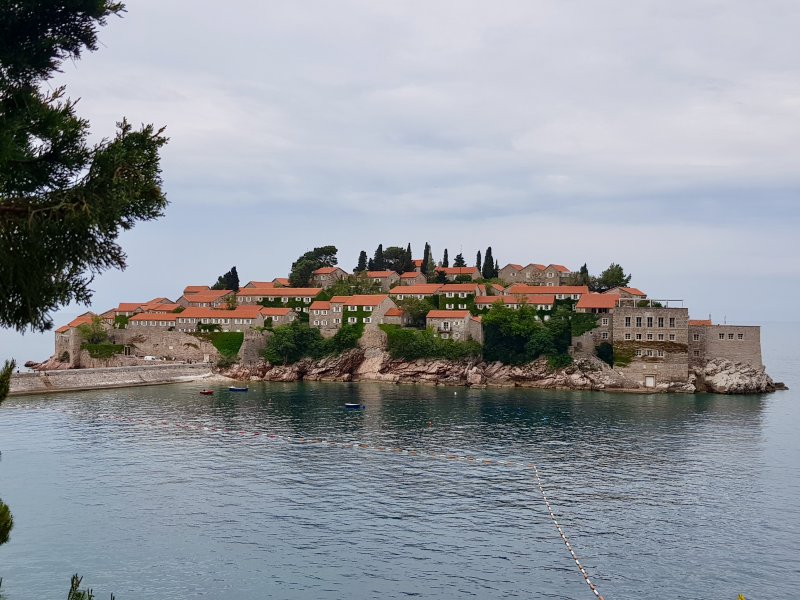Montenegro drive: Sveti Stefan Sveti Stefan hotel island