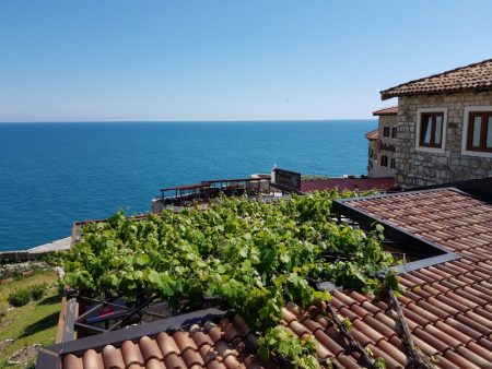 Ulcinj old town roofs