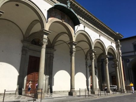 Italy by train and car: the old town of Florence