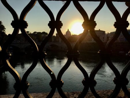 View to river Tiber, Rome