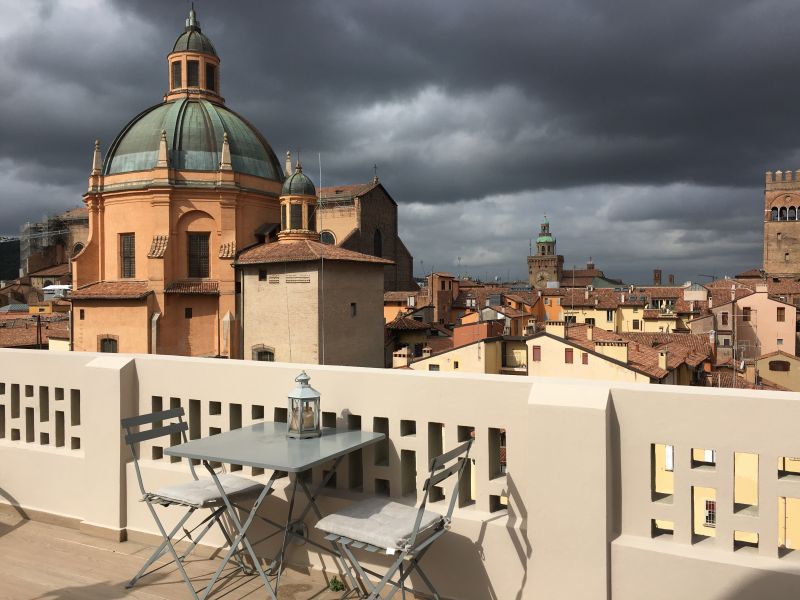 City view from Altana Bologna roof terrace Bologna from roof terrace