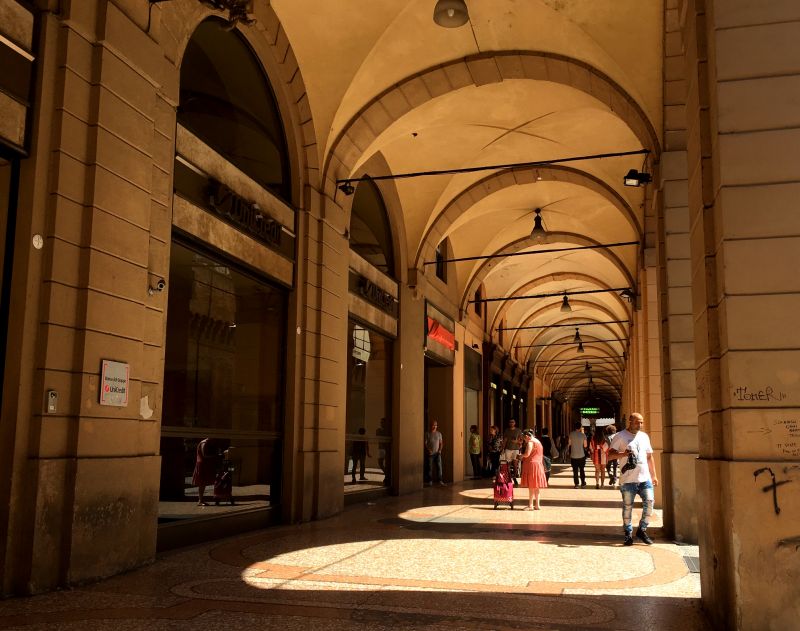 Bologna porticoes, Piazza Maggiore Bologna porticoes, Piazza Maggiore