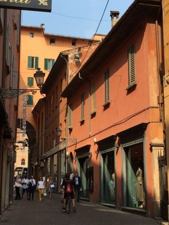 The old center of Bologna
