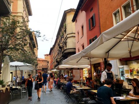 Via Orefici restaurants, Bologna