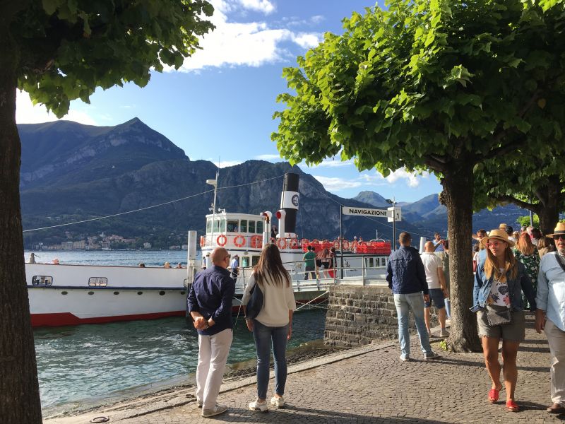 Bellaggio boat pier, Lake Como