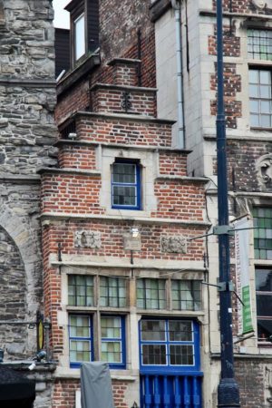 Canalside house, Ghent, Belgium