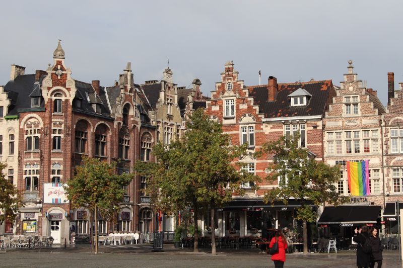 River cruising in Belgium: Ghent Vrijdag Markt
