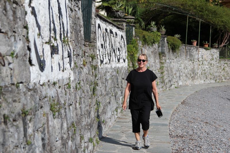Hiking in Lake Como, Greenway walk