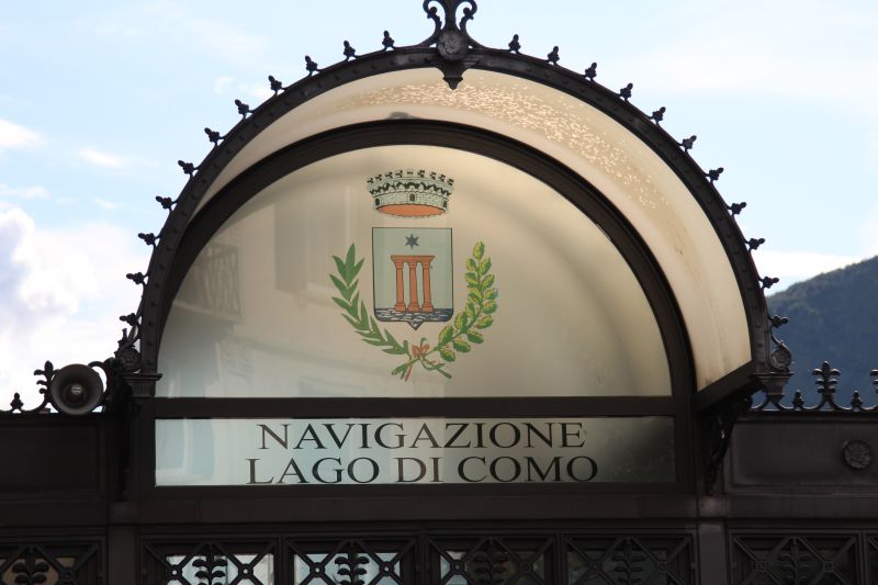 Navigazione Lago di Como boat pier, Lake Como
