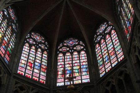 St Baafskathedraal dome, Ghent, Belgium