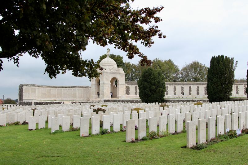 Tyne Cot war cemetery and memorial, Yper