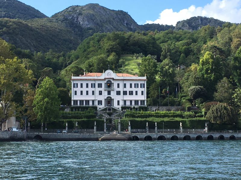 Villa Carlotta and Tremezzo lake shore