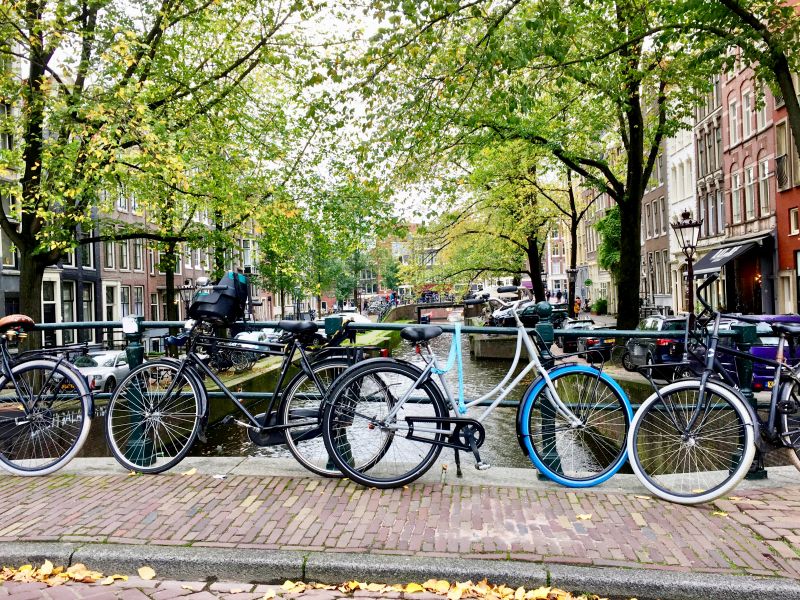 Amsterdam, city of canals and bikes