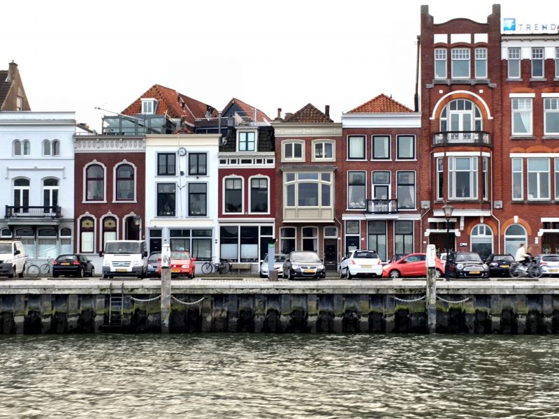 River cruising in the Netherlands: Dordrecht harborside