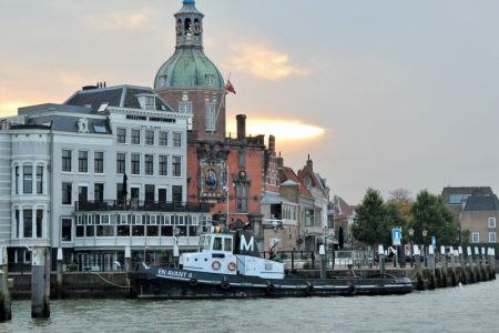 Dordrecht waterfront, Netherlands
