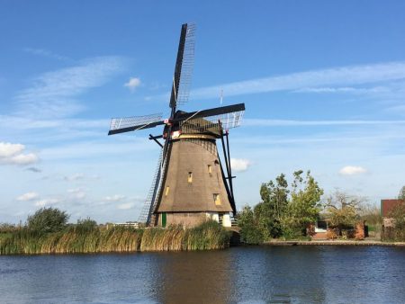 Kinderdijk windmill area