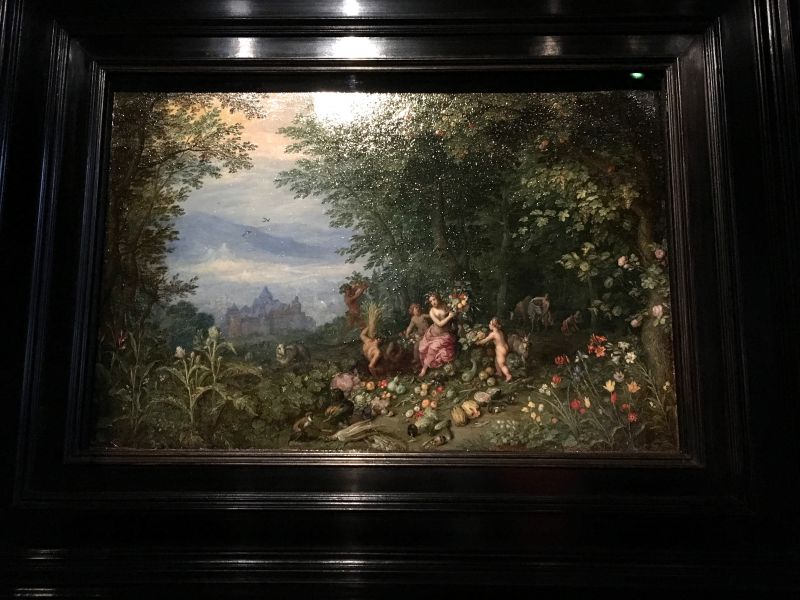 Painting in Rubens House, Antwerp