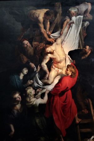 Raising of the Cross by Rubens, Antwerp