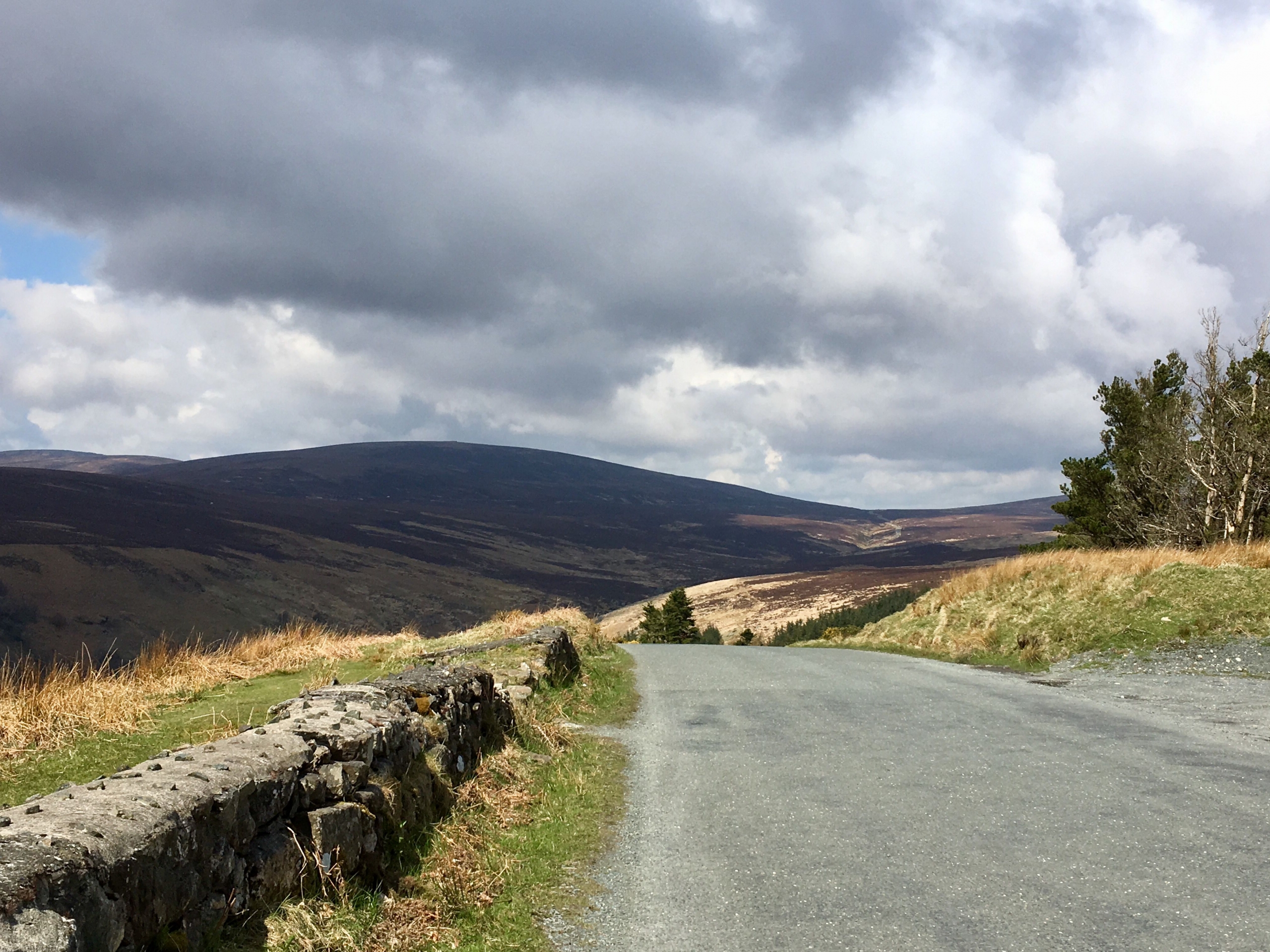 A typical Wicklow Mountains road A typical Wicklow Mountains road