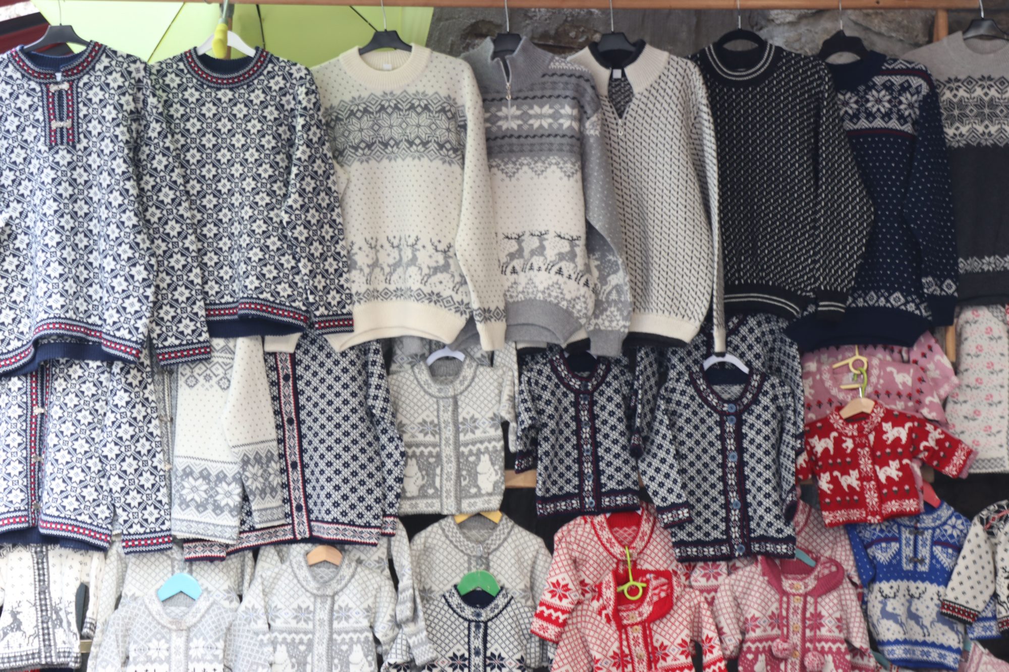 Traditional Estonian wool sweaters