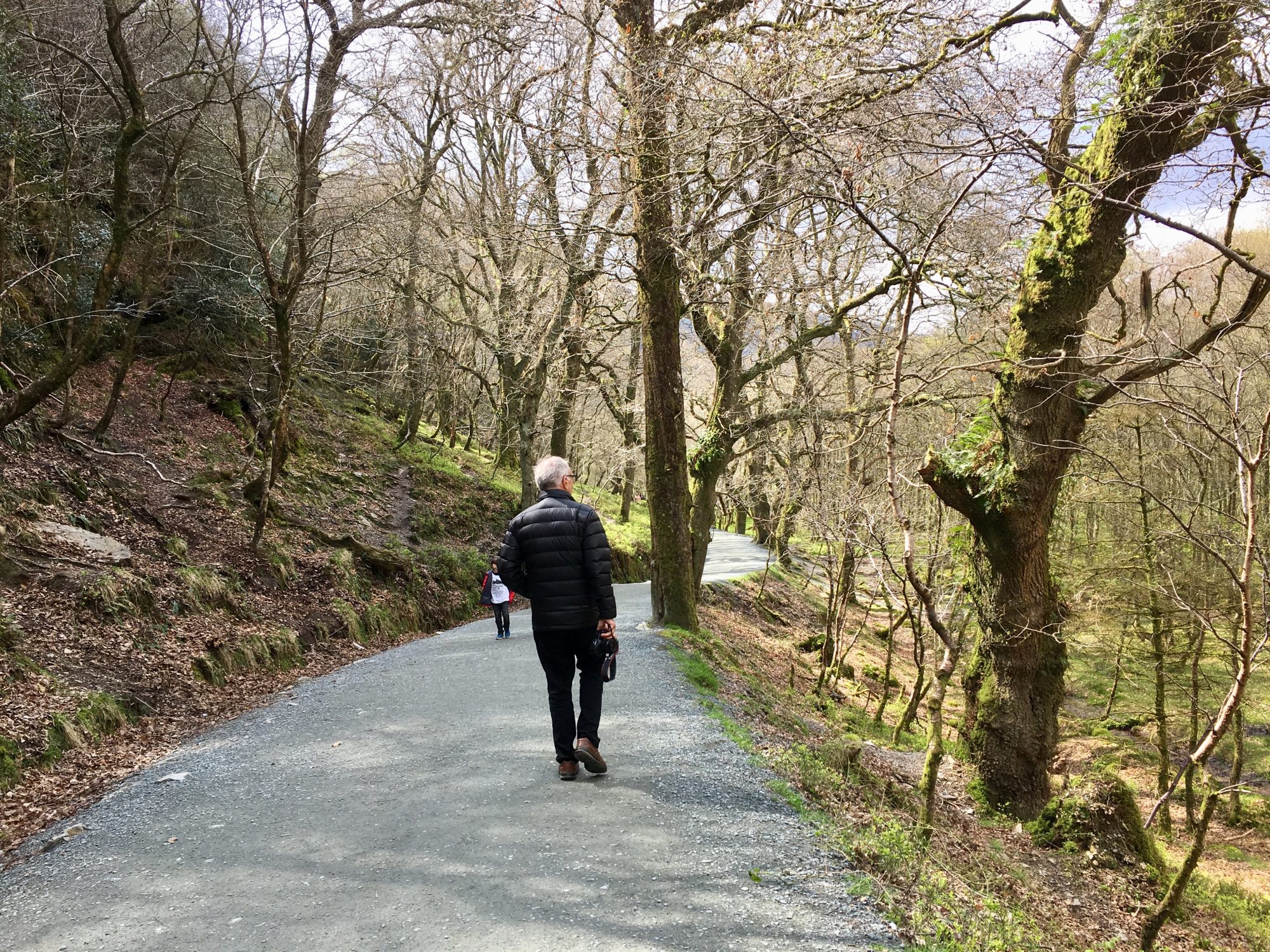 Hiking around the two Glendalough lakes Hiking around the two Glendalough lakes