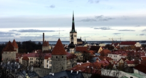 Tallinn Old Town from Toompea Hill