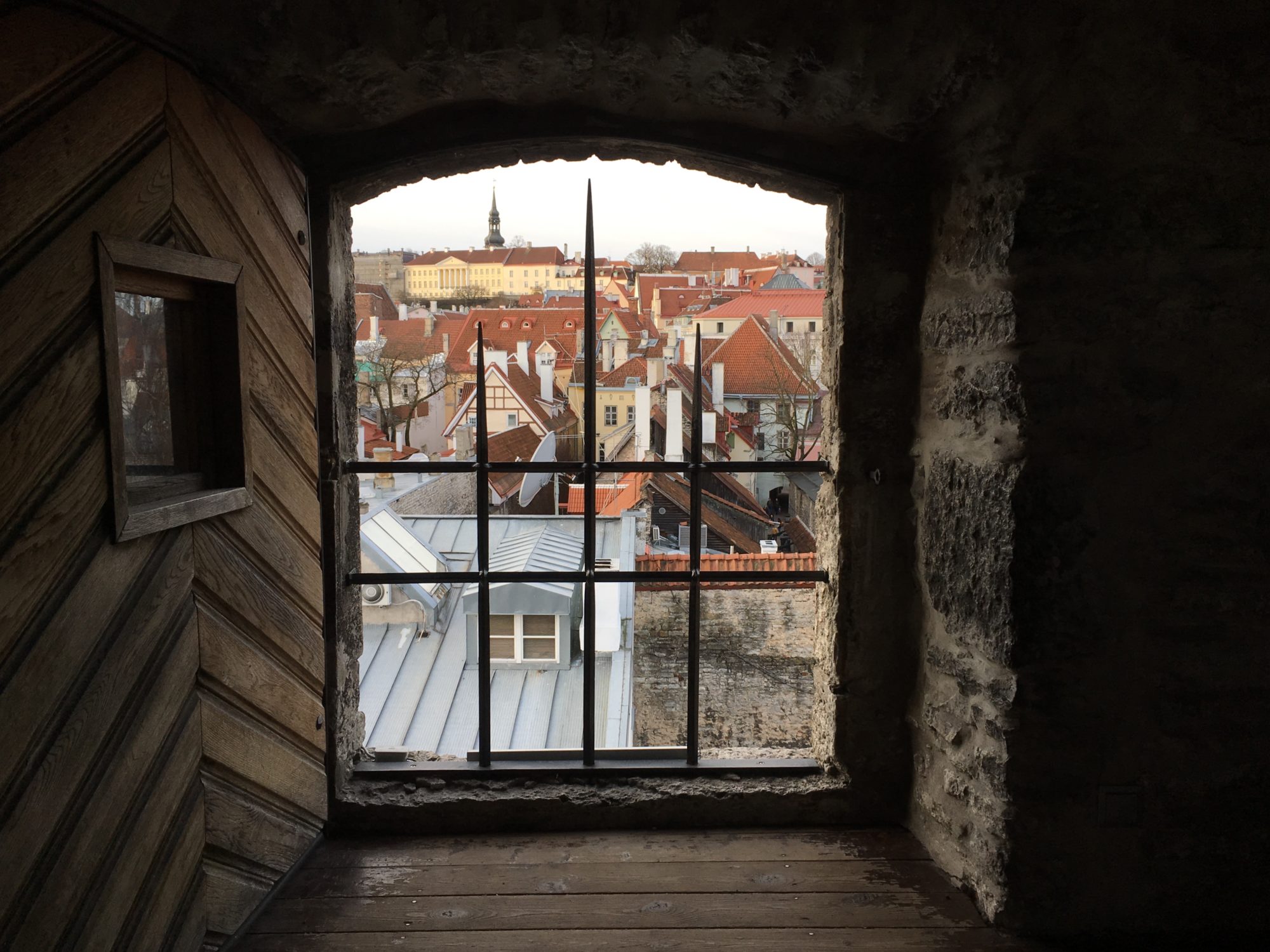 View from Hellemaan Tower, Tallinn