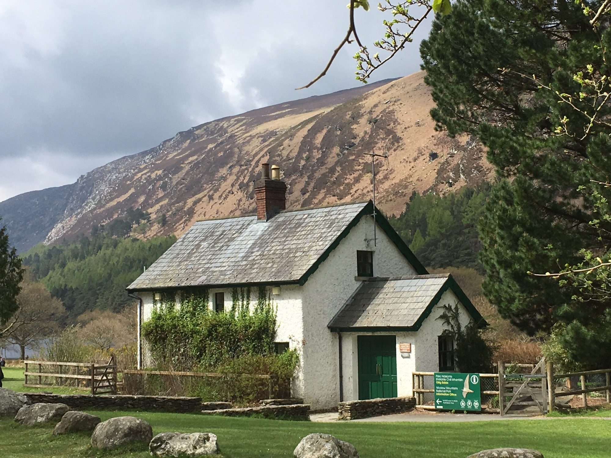 View of Glendalough Uper Lake area, Wicklow Mountains View of Glendalough, Wicklow Mountains