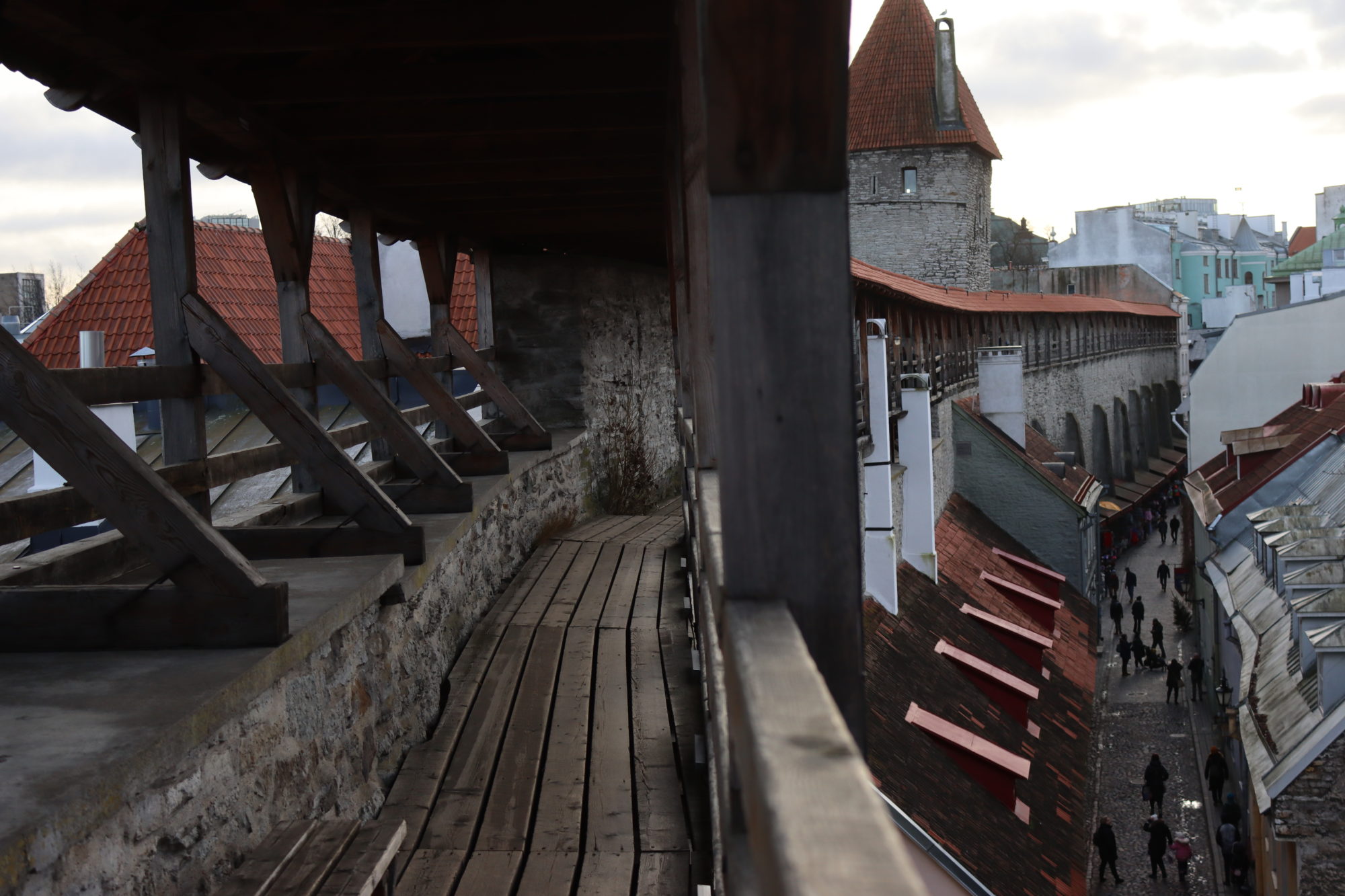 Hellemann Tower walkway, Tallinn 