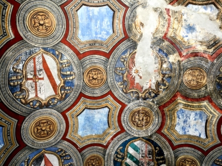 Rocca interior, Fontanellato, Italy