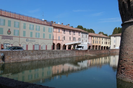 The pretty village of Fontanellato, Emilia Romagna