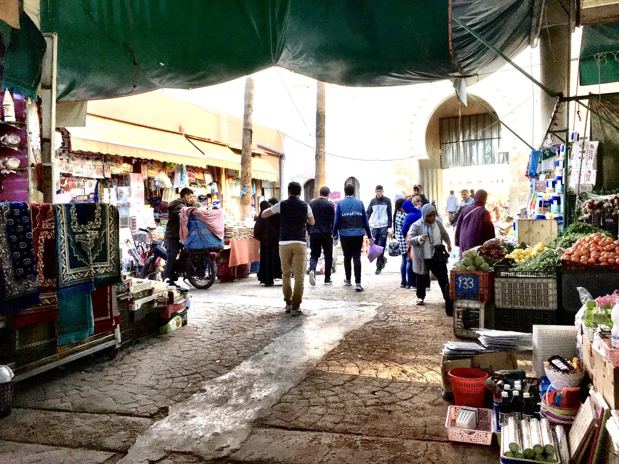 Agadir bazaar entrance, Souk El Had Agadir bazaar entrance, Souk El Had