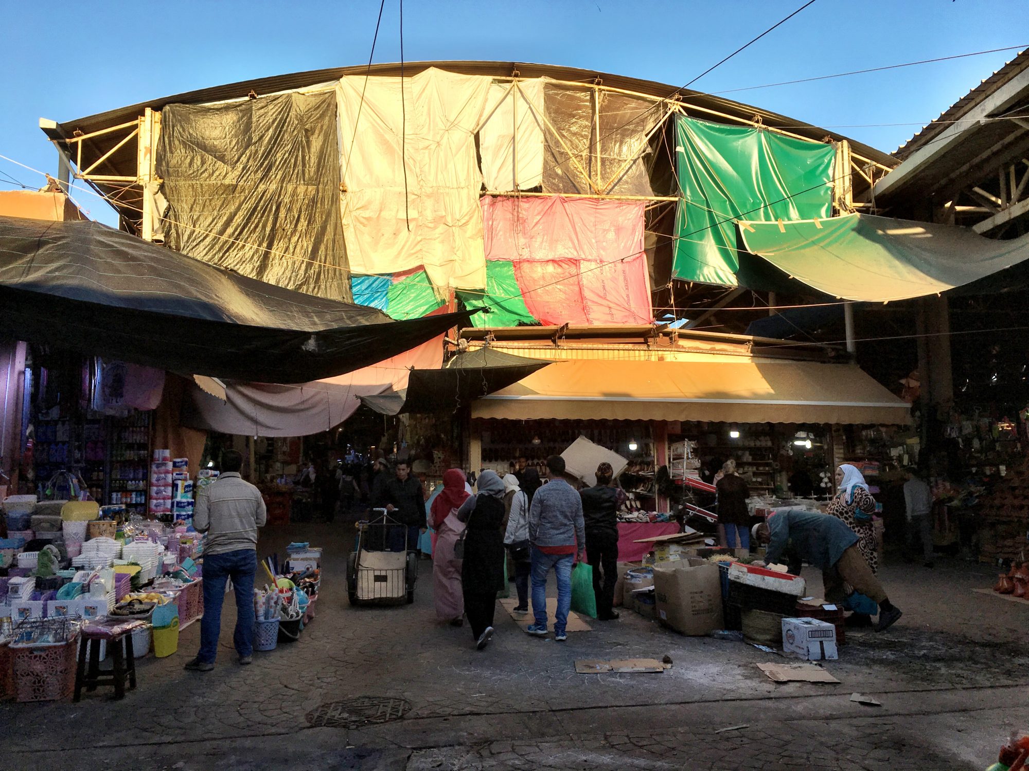 Agadir's main bazaar, Souk el Had Agadir's main bazaar, Souk el Had
