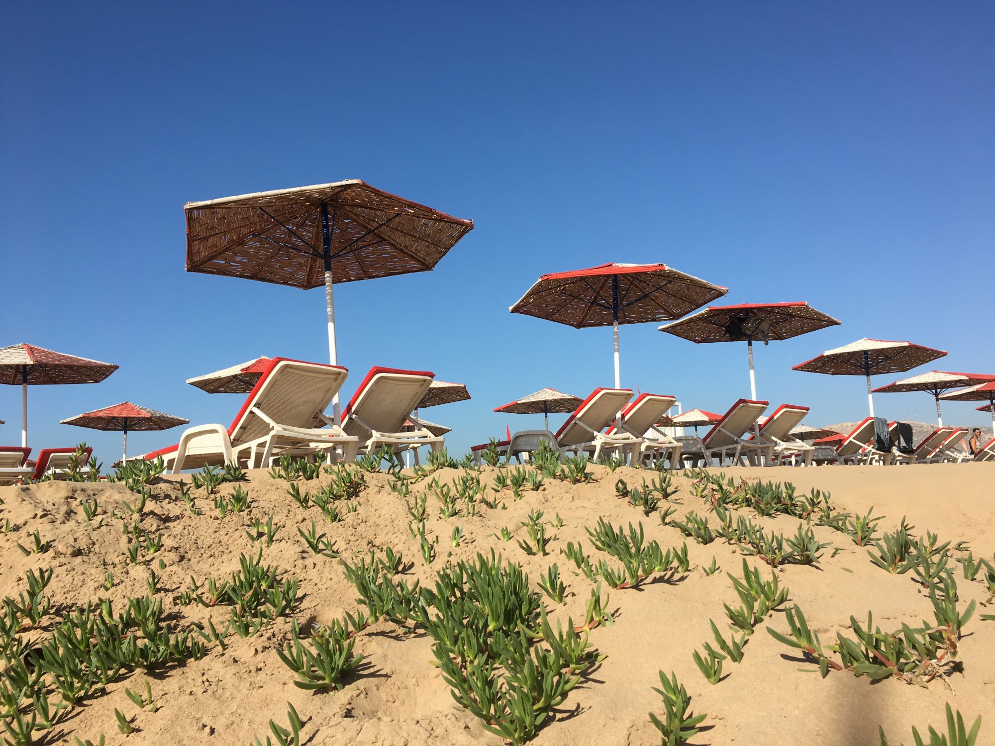 Beach sun loungers Beach sun loungers