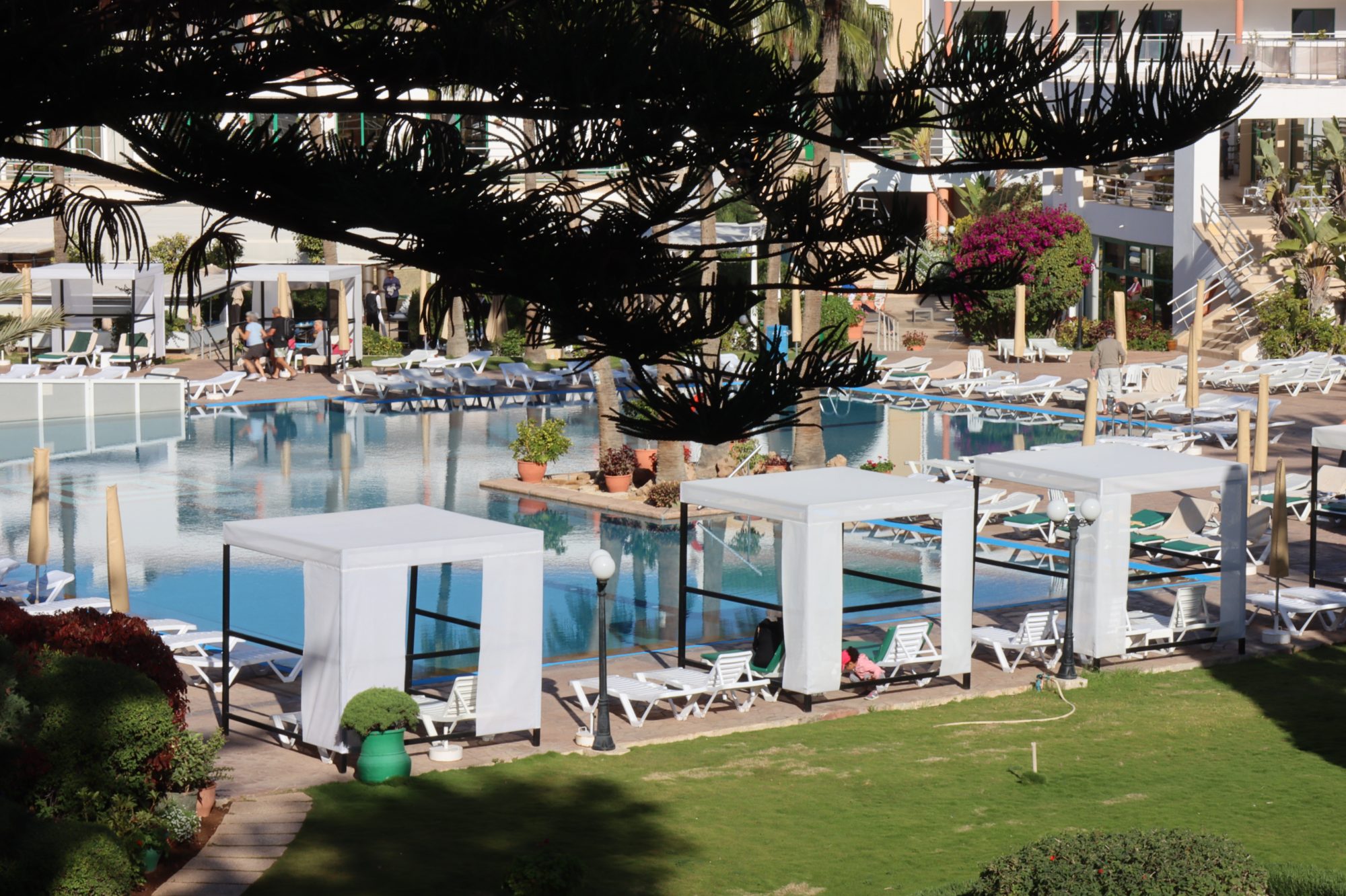 LTI Agadir Beach Club hotel pool and garden LTI Agadir Beach Club hotel pool and garden