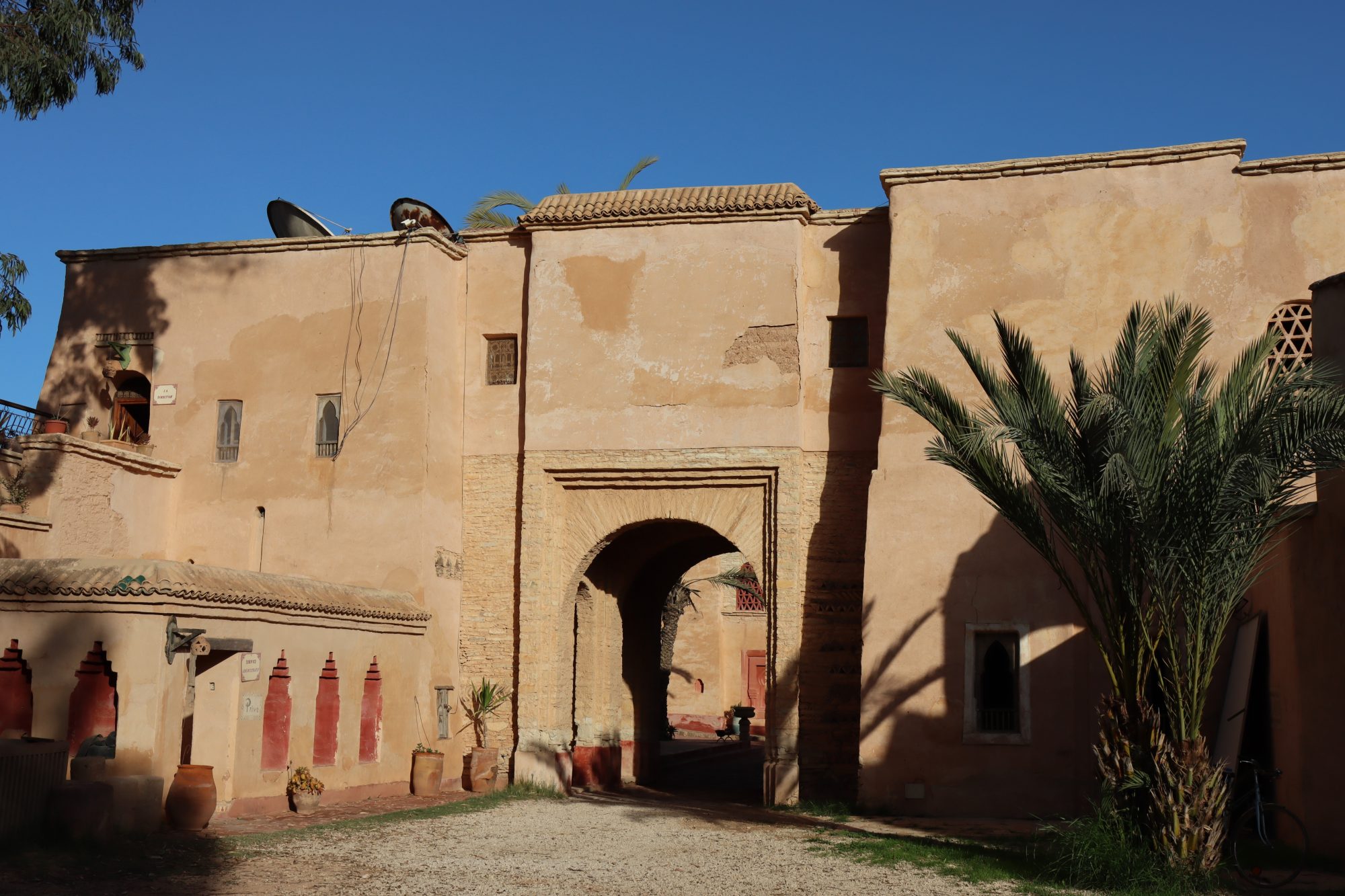Sandstone buildings in old style Places to see in Agadir: the rebuilt Medina