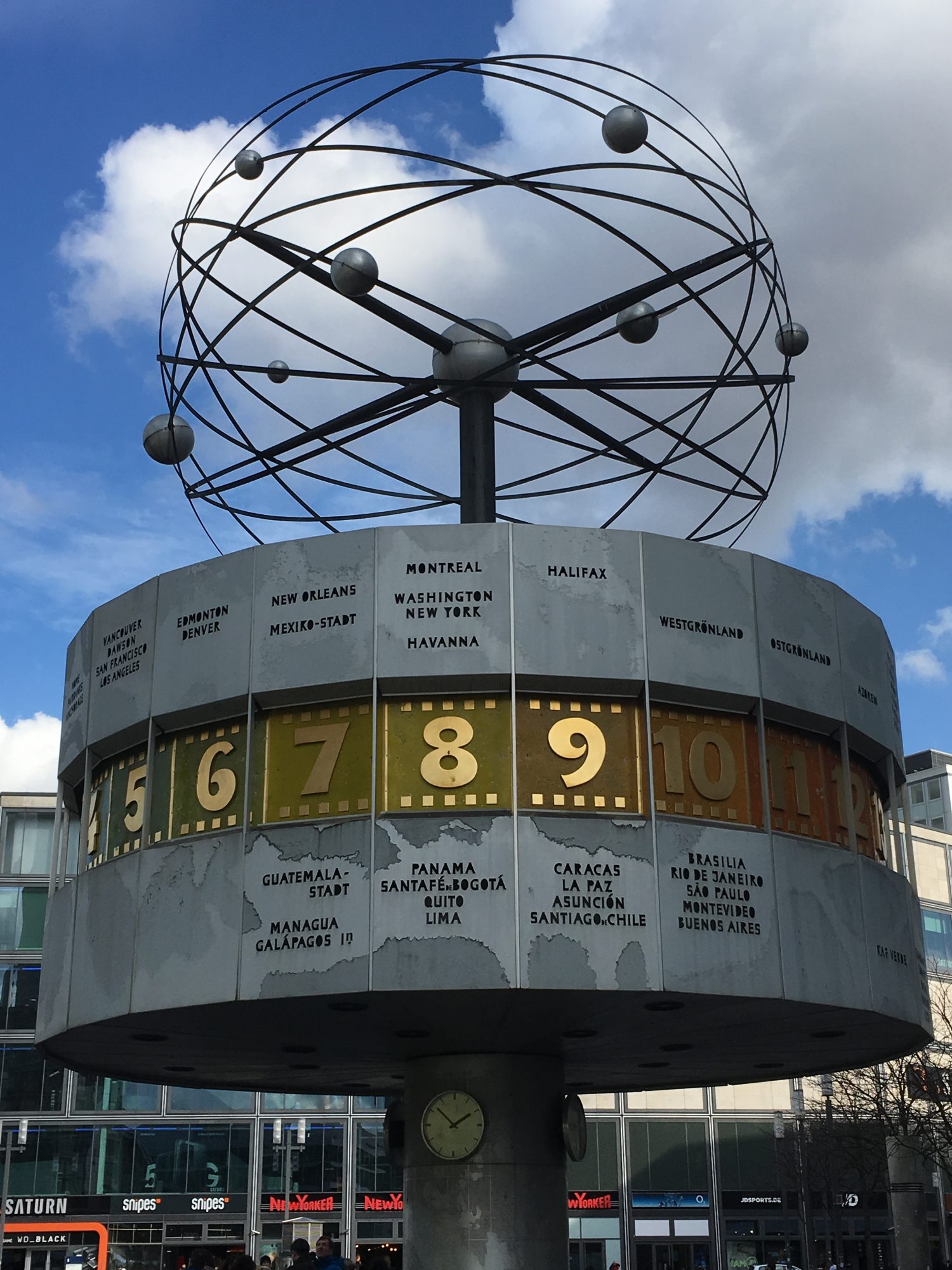 Berlin Top Ten sights: Alexanderplatz World Clock