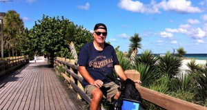 Dreaming about travel: Biking along Miami Beach
