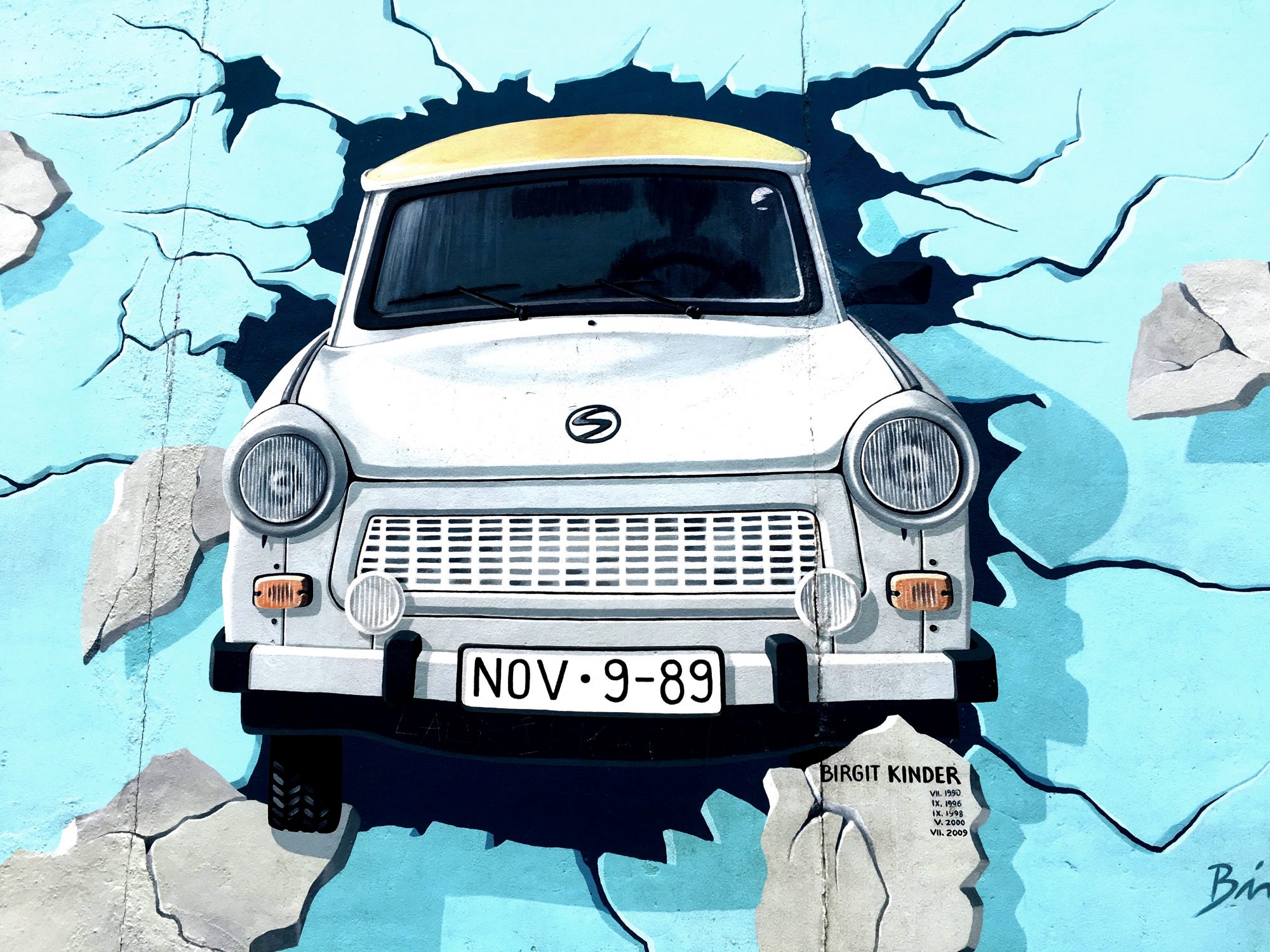 Berlin Top Ten sights: East Side Gallery
