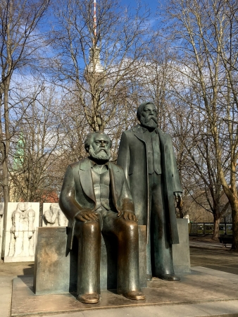 Marx, Engels and Berlin Observation Tower