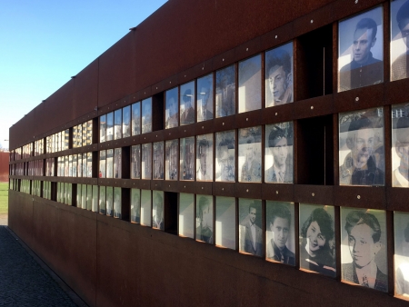 Memorial at the Gedänkstette Berliner Mauer