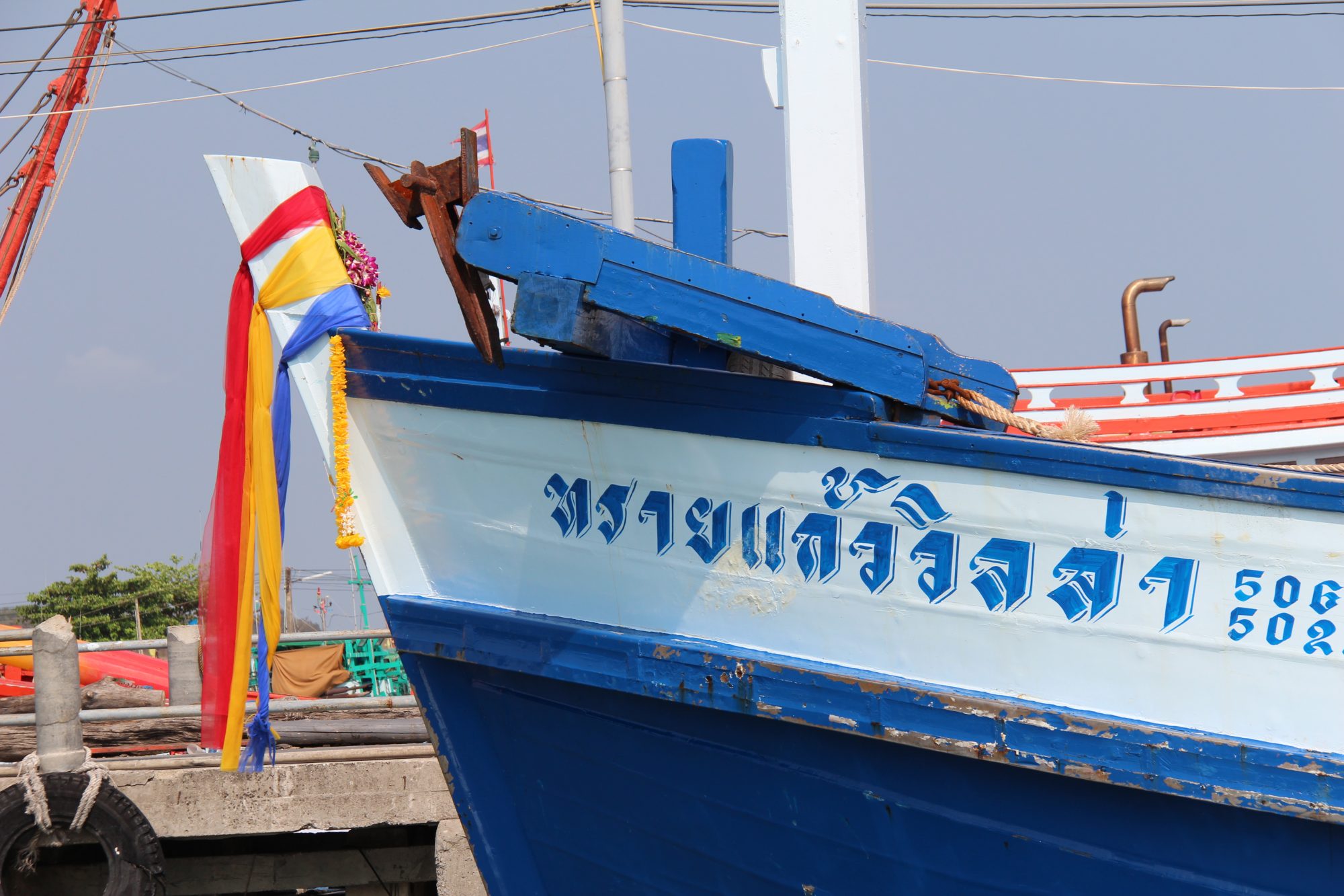 A Thai tourist boat A Thai tourist boat